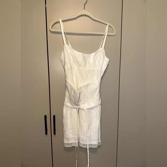 Reformation Ainsley Linen Dress size 4 - Picture 6 of 10